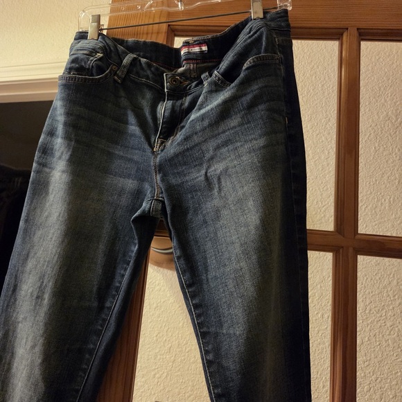 Tommy Hilfiger Dark Blue Straight Leg Jeans - Picture 3 of 9